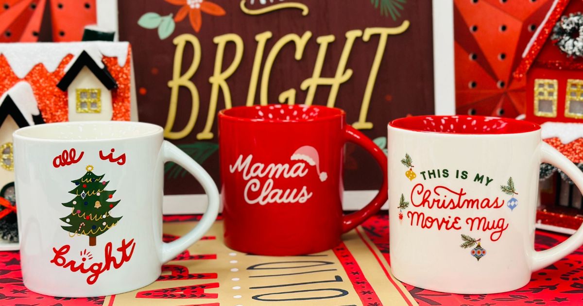 Target Christmas Mugs Only $5  Lots of Fun Designs Available In-Store & Online  Hip2Save