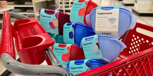 Tupperware Storage Containers Are Now Available at Target (Including Fun NEW Colors)