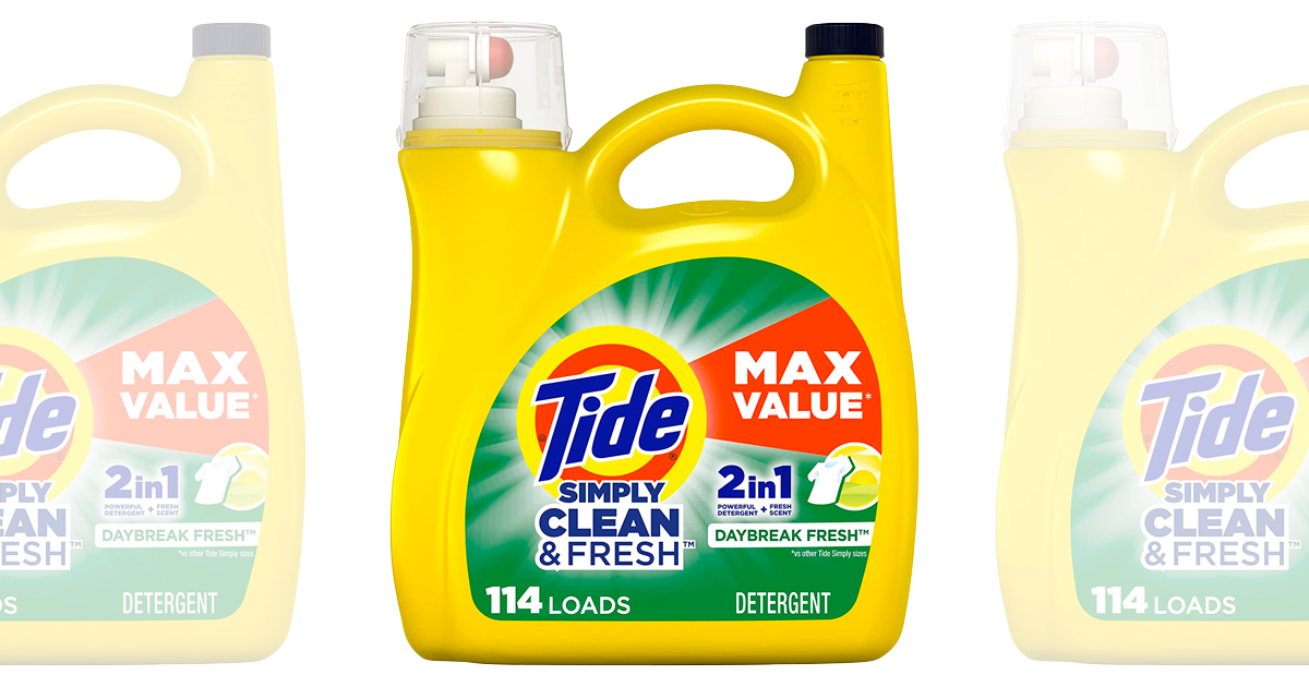 tide detergent bottles