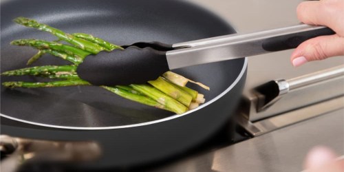 Gorilla Grip Stainless Steel Silicone Tongs 2-Pack Just $8.99 on Amazon (Regularly $23)