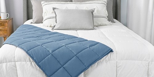 Tranquility Weighted Blanket Just $17.98 on Walmart.com (Reg. $30) | Great for Anxiety & Insomnia