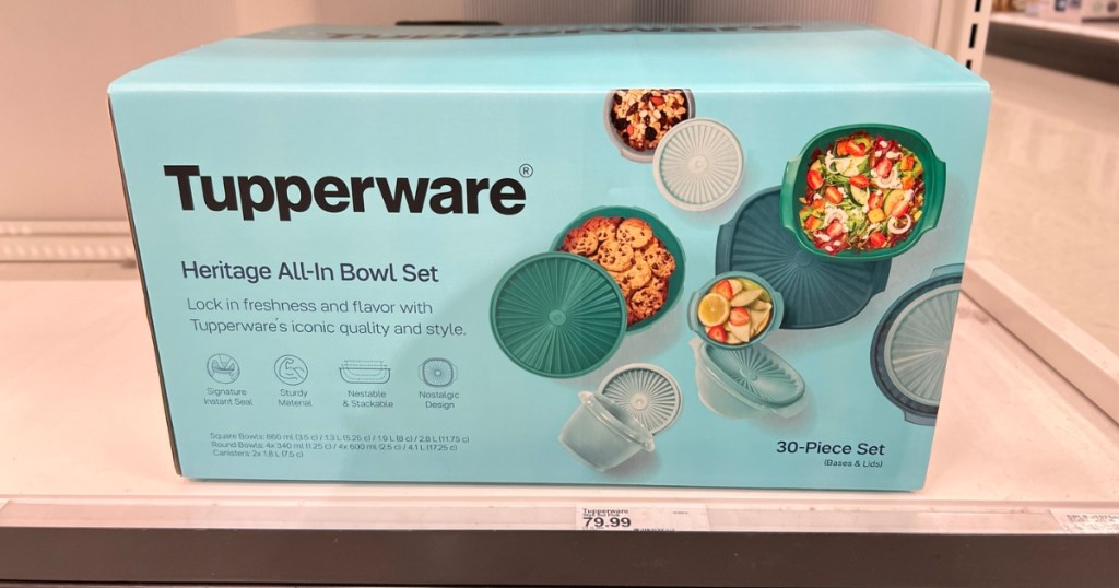 Tupperware Heritage Get it All Set 30-piece Set