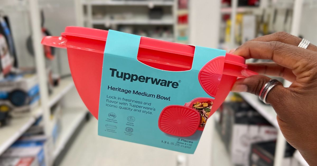 Tupperware Storage Containers Are Now Available at Target (Including ...