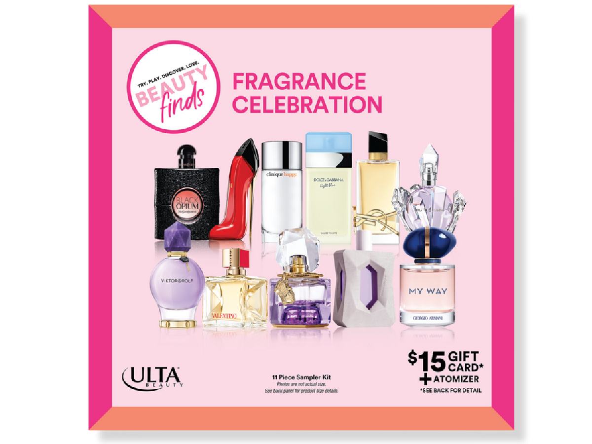 Ulta perfume 2025 sampler 2021