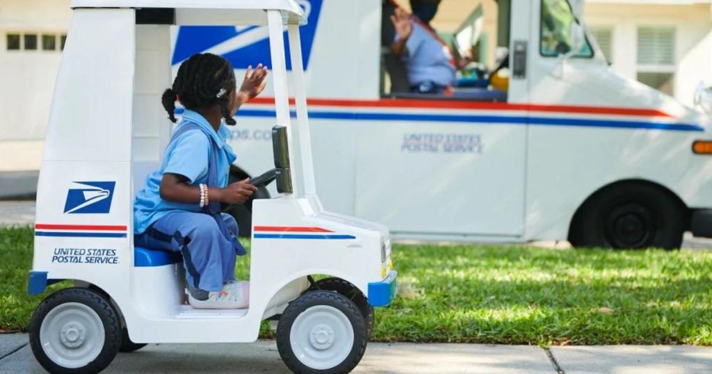 Kid Trax USPS Mail Carrier 6-Volt Electric Ride-On Toy