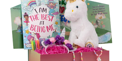 Unicorn Surprise Box Only $19 on Amazon (Regularly $40) | Includes Plush Toy, Jewelry, & More