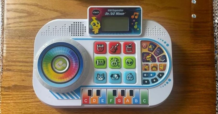 VTech Kidi Superstar Jr. DJ Mixer Toy Only $8.95 on Target.com