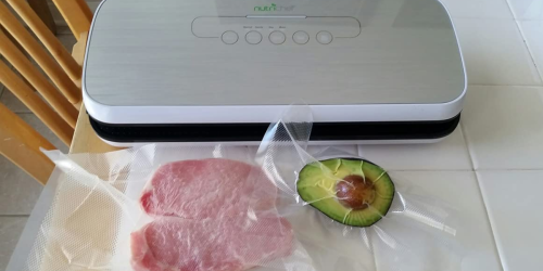NutriChef Vacuum Sealer & Starter Kit Just $52.99 Shipped on Woot.com + More
