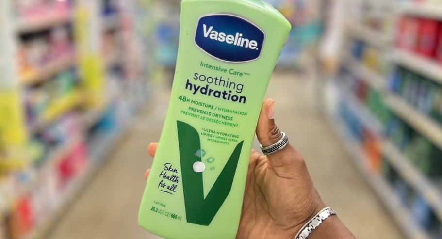 THREE Vaseline Intensive Care Lotions Just $8 Shipped on Amazon (Reg. $21)