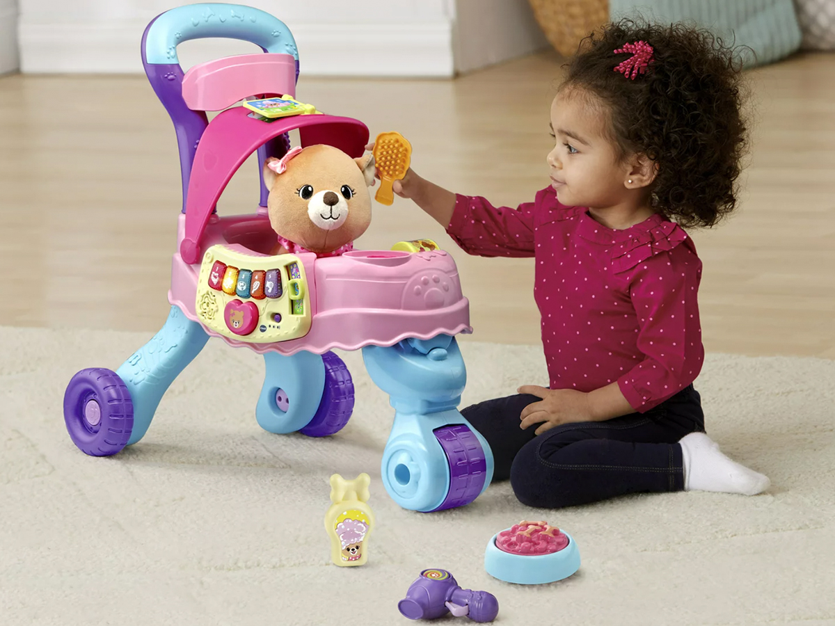 vtech cutie paws puppy stroller amazon