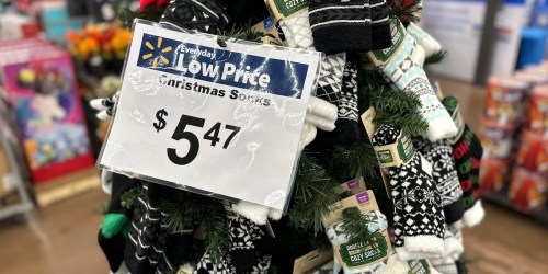 Aloe-Infused Christmas Socks Just $5.47 at Walmart