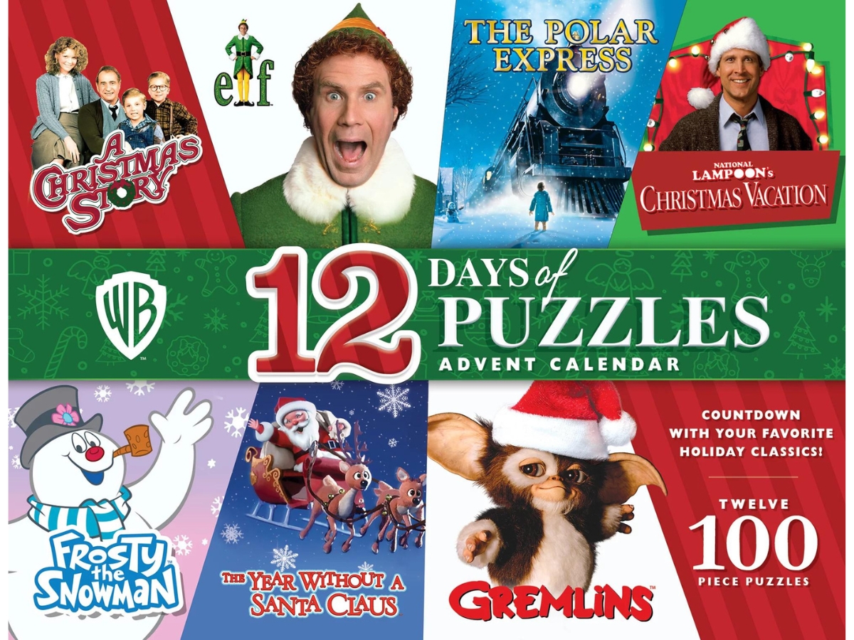 Warner Brothers 12 Days of Puzzles Advent Calendar