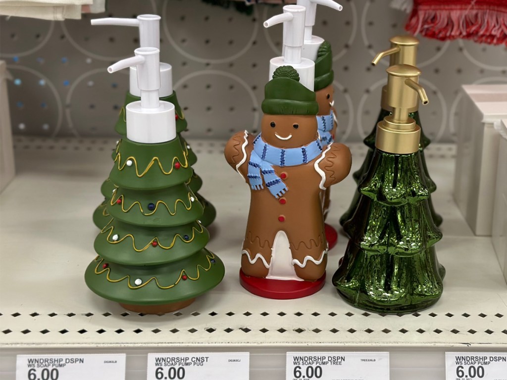 christmas soap dispensers at target