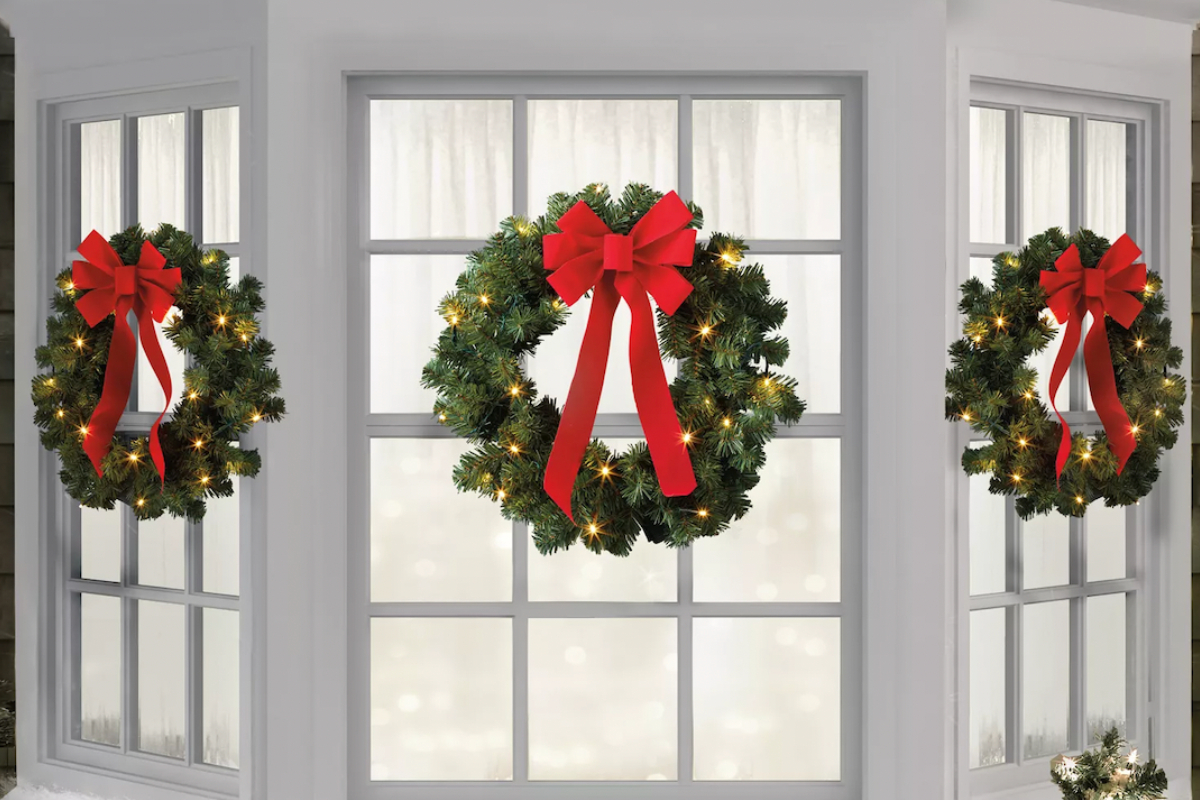 Bed Bath and Beyond Christmas Wreath 3Pack Just 16 (+ Under 30 Pre