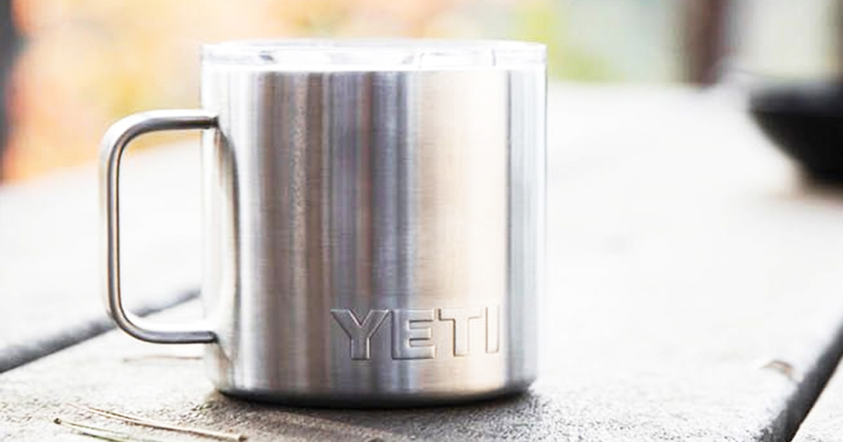 YETI Rambler Stainless Steel Mugs Only $21 on Amazon (Regularly $30)