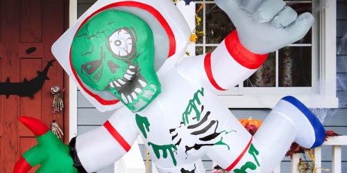 Amazon Halloween Inflatables on Sale | 5′ Space Zombie Just $9.99