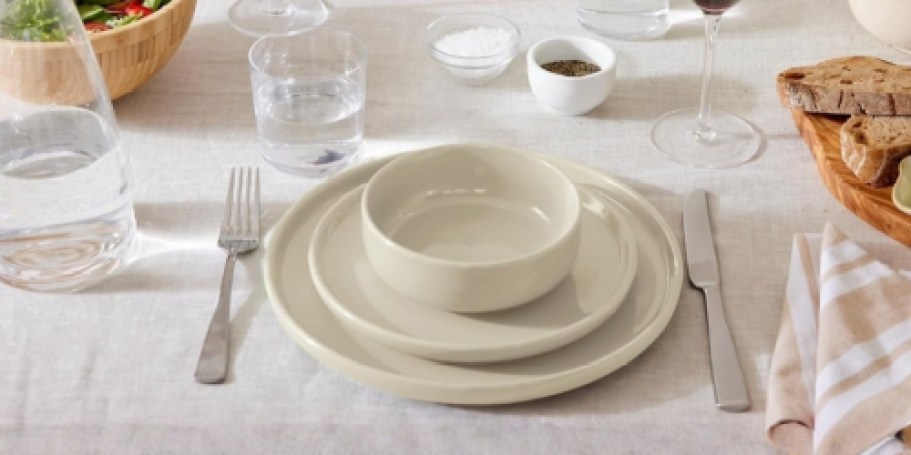 Amazon Basics 12-Piece Dinnerware Set Just $35 Shipped
