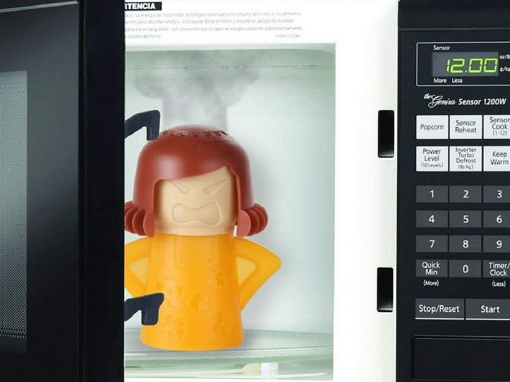 angry mama in microwave