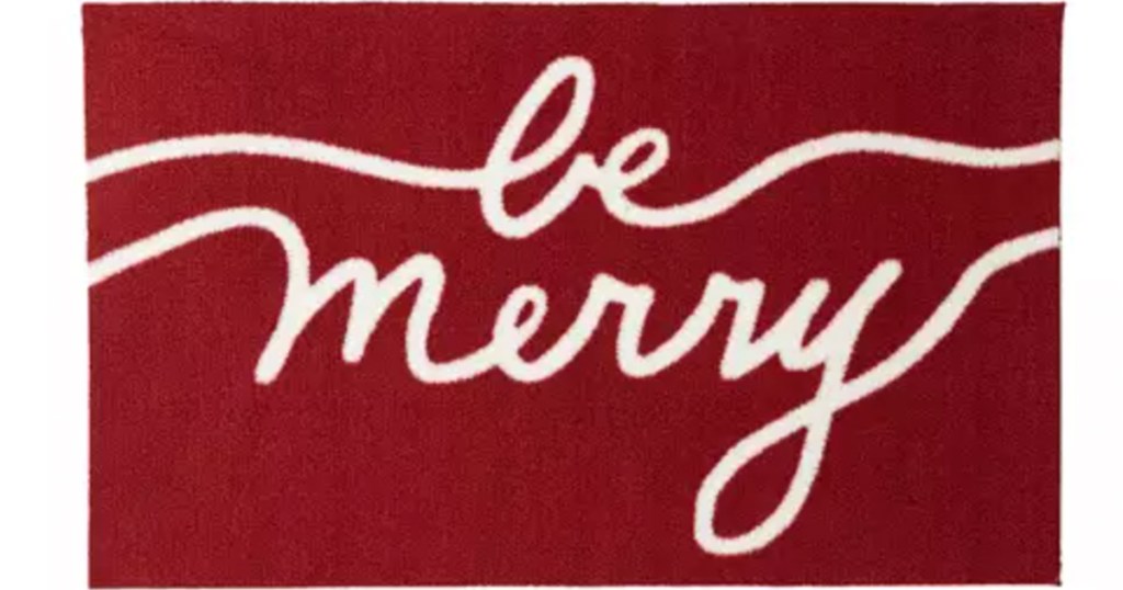 christmas doormat