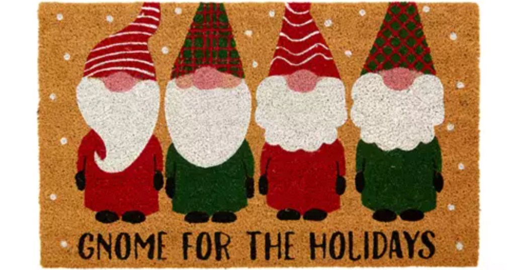 christmas doormat