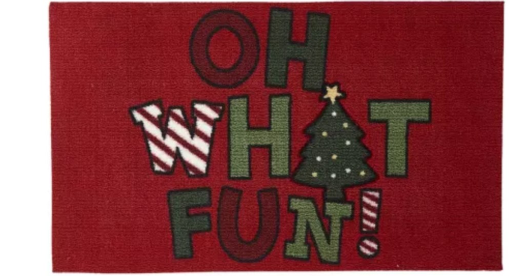christmas doormat