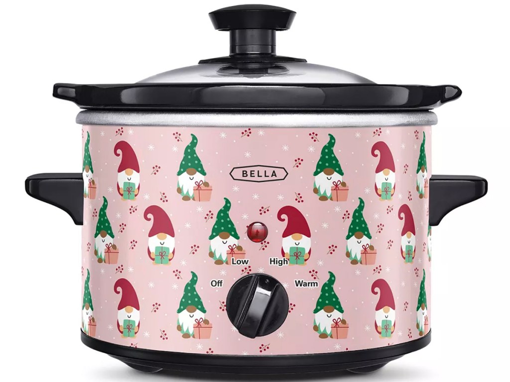 bella pink gnome slow cooker