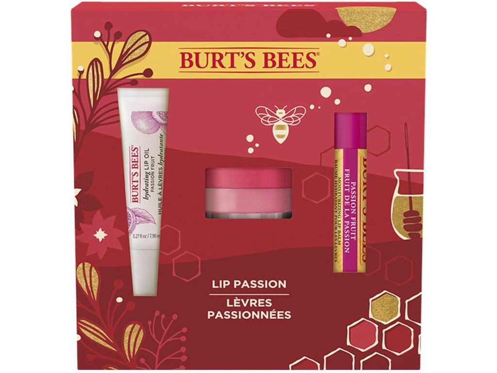 burt's bees lip passion gift set