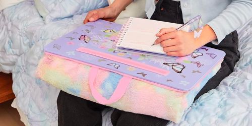 Kids Butterfly Portable Lap Desk Only $9.99 on Amazon (Reg. $25) | Great for Back to School