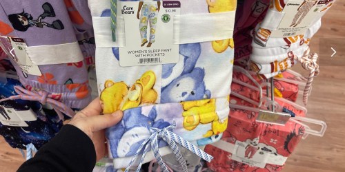 Fun Women’s Pajama Pants w/ Pockets Only $10.98 at Walmart | Care Bears, Lucky Charms + More