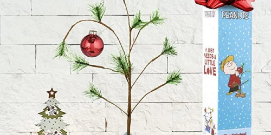 Christmas Clearance: Charlie Brown Tree Set Just $6.65 on Walmart.com