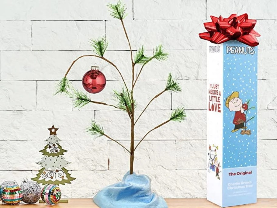 Christmas Clearance: Charlie Brown Tree Set Just $6.65 on Walmart.com