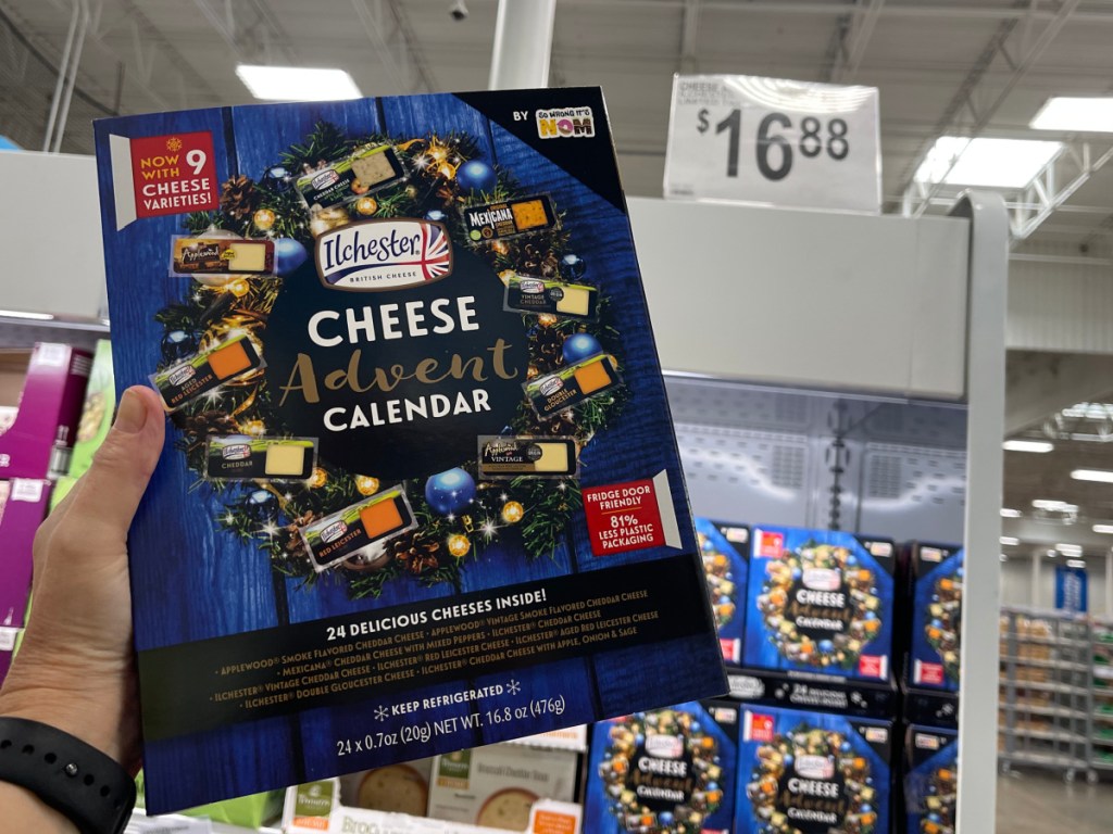 Sam's Club Advent Calendars  24-Count Cheese Countdown Just $16.88 (In 
