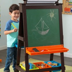 KidKraft Wooden Storage Easel w/ Dry Erase & Chalkboard Surfaces Just $65.42 Shipped on Amazon (Regularly $140)