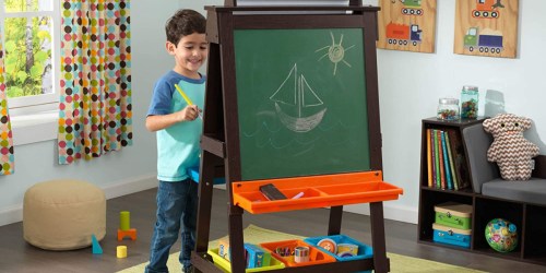 KidKraft Wooden Storage Easel w/ Dry Erase & Chalkboard Surfaces Just $65.42 Shipped on Amazon (Regularly $140)