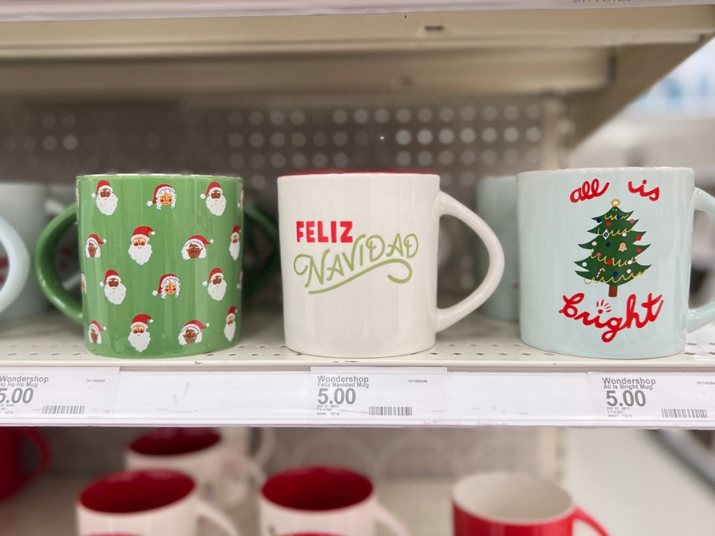 Target Christmas Mugs Only 5 Lots of Fun Designs Available InStore