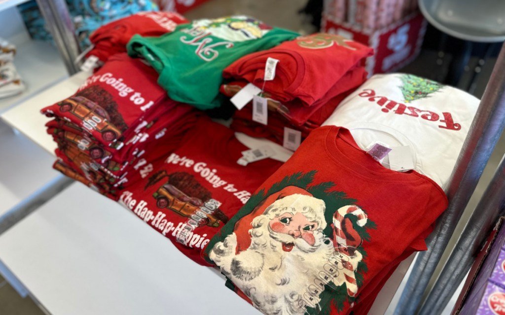 Five Below Christmas Finds 1 Socks, 4 Décor, 5 PJs & Graphic Tees