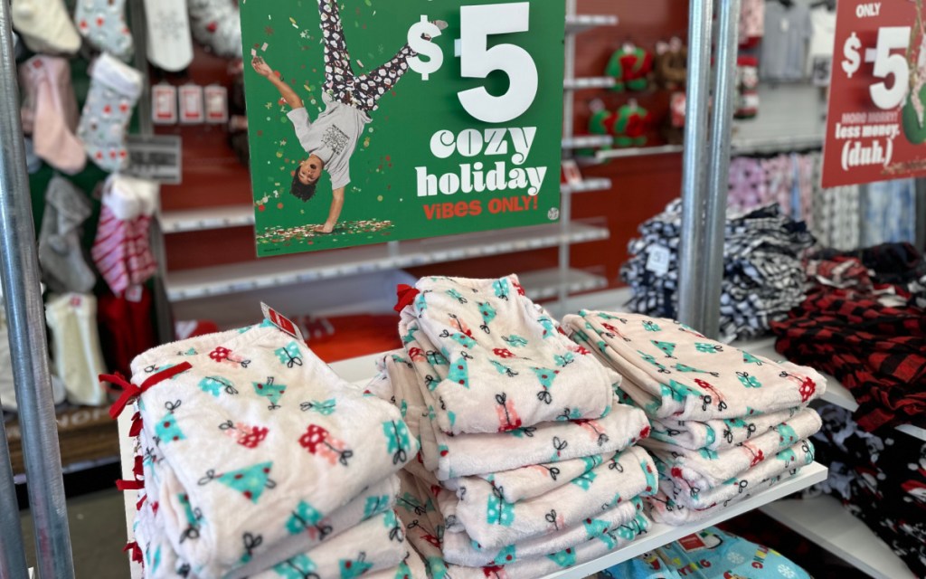Five Below Christmas Finds  $1 Socks, $4 Décor, $5 PJs & Graphic Tees 