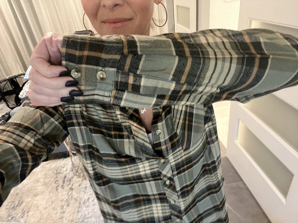 JCPenney flannel shirt 