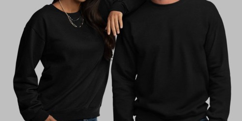 Fruit of the Loom Women’s Sweatshirt Only $8.99 on Walmart.com (Lots of Color Options)