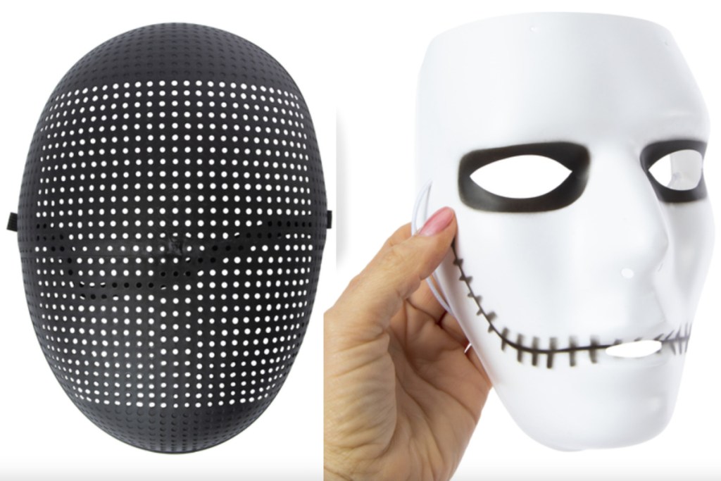 2 halloween masks
