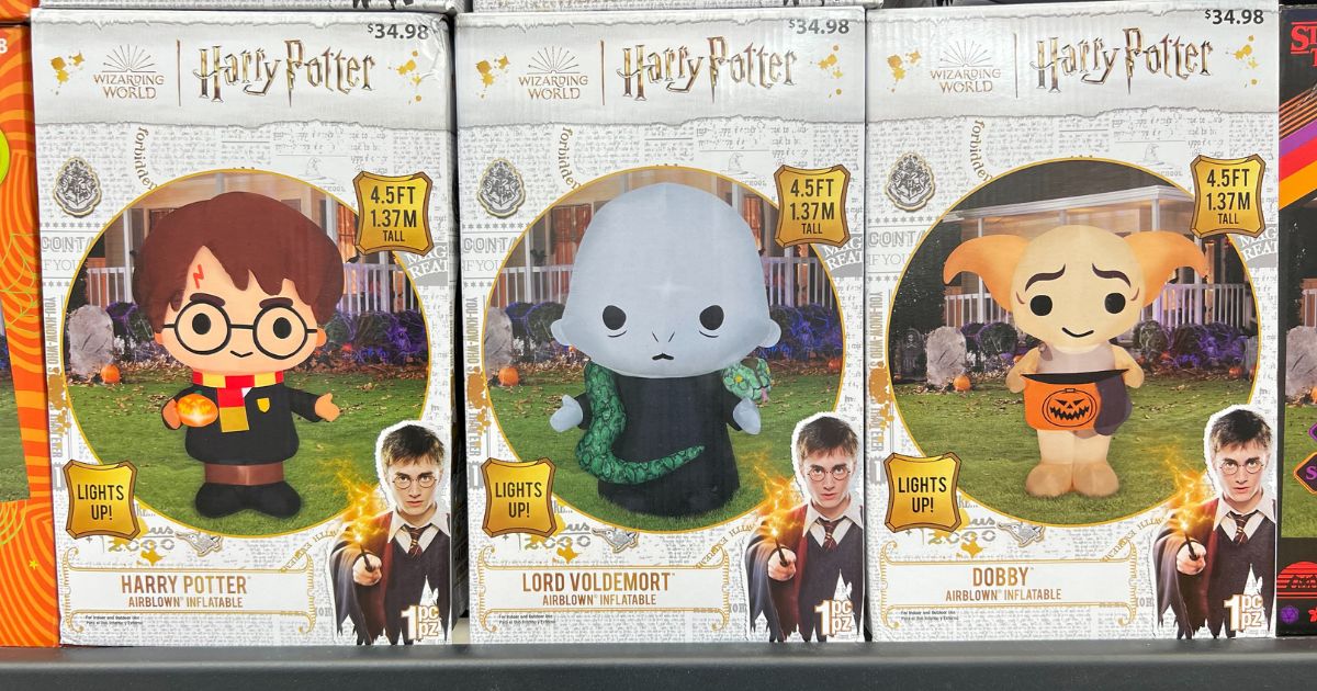 harry potter inflatables