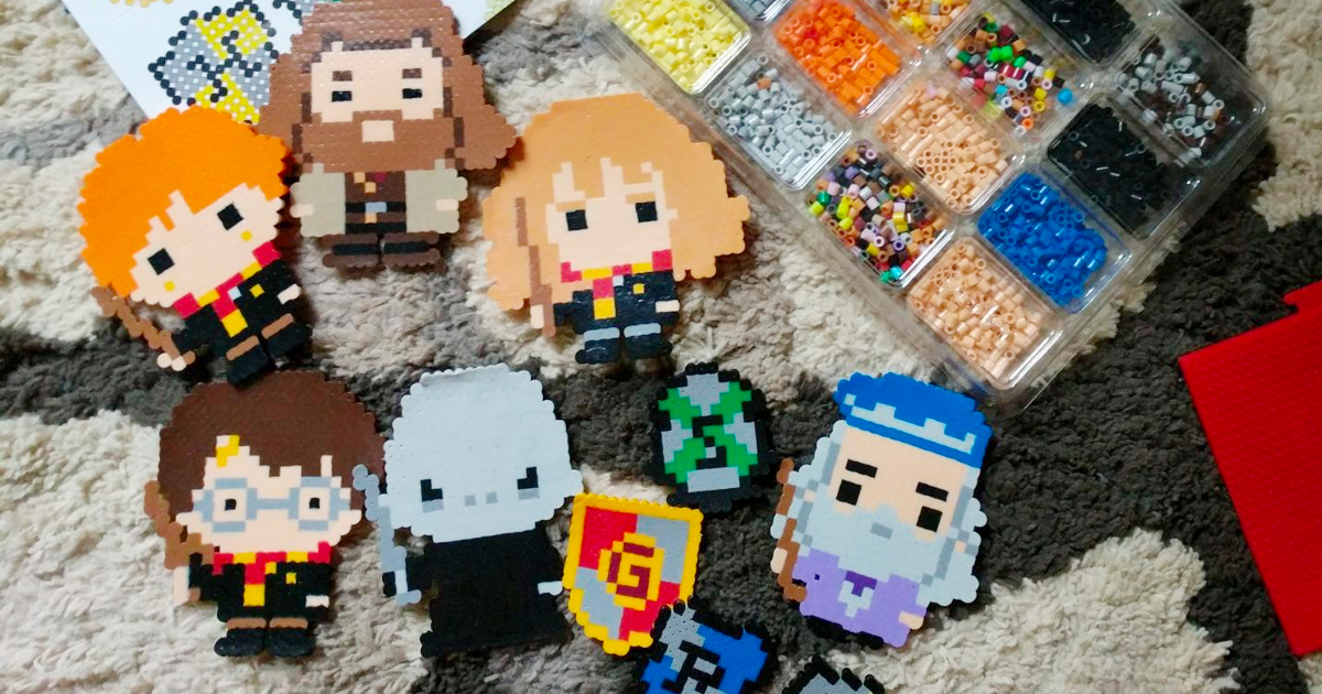 Perler Harry Potter Fuse Bead Kit Only $12.90 on Amazon (Reg. $25) | Includes 19 Patterns & 4,500 Beads