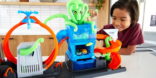 Hot Wheels Ultimate Octo Carwash Playset Just $33.99 Shipped on Amazon | Over 4-Feet Long