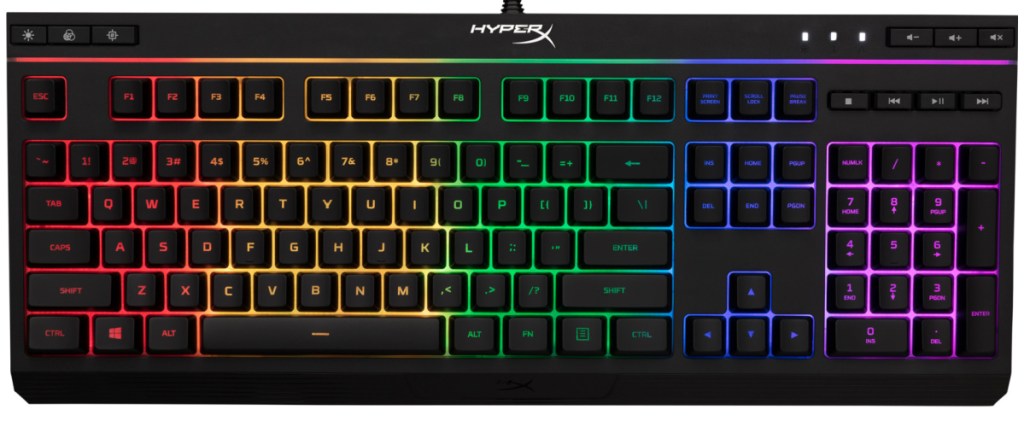 rainbow gaming keyboard