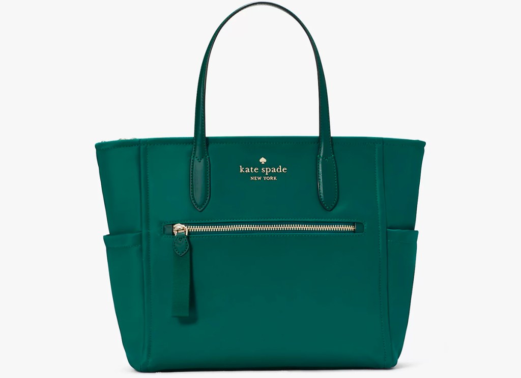 حقيبة كيت سبيد باللون الأخضر الداكن