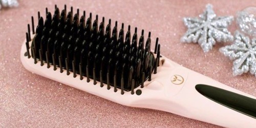 l’ange Hair Brush Straightener Just $29.95 (Regularly $89) | Over 35,000 5-Star Reviews