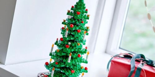 This LEGO Christmas Tree Building Set is Back in Stock NOW!