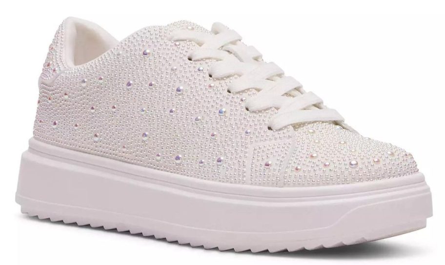 madden girl Jeena-P Women's Pearl Shoes stock image