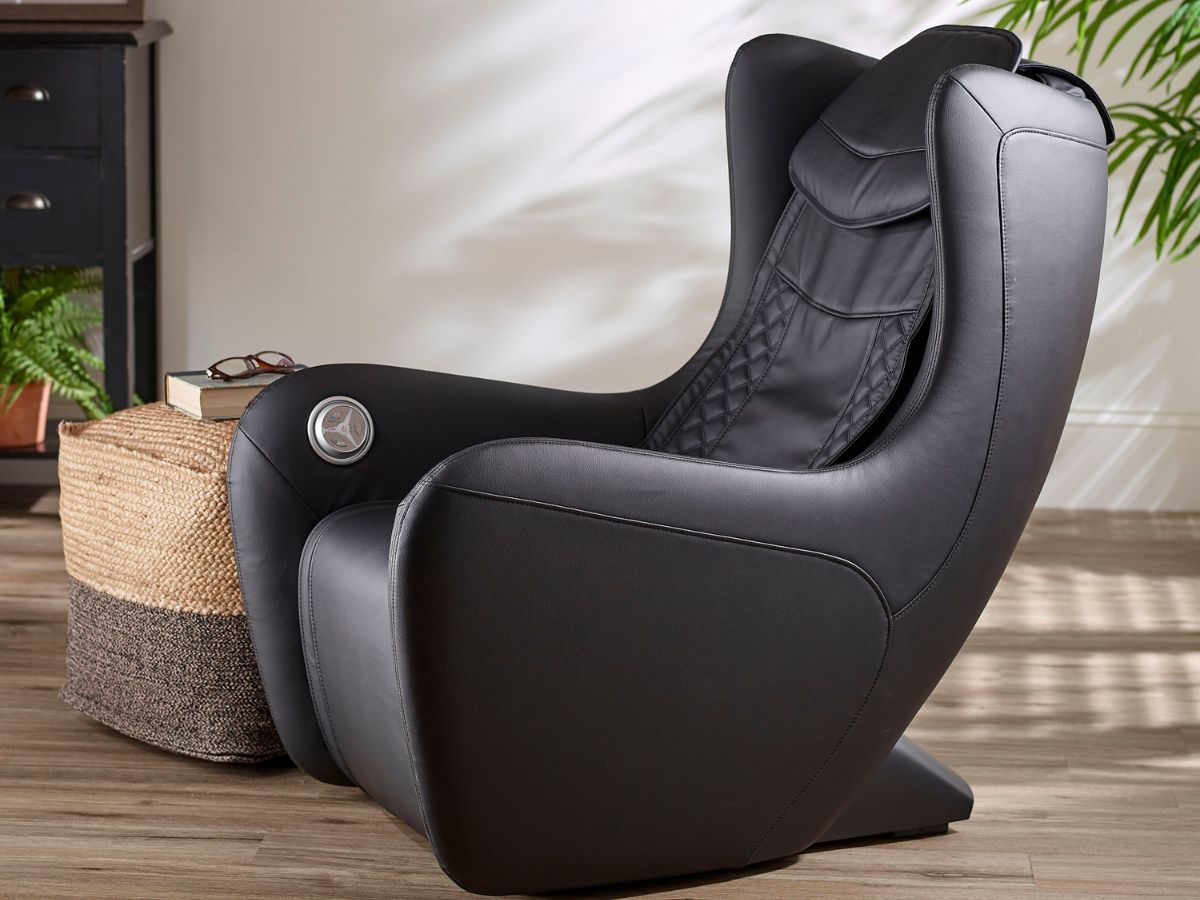 insignia massage chair in living room
