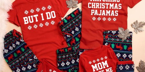 Family NOT Excited About Matching Christmas Pajamas? TRY THESE for $14.88 Shipped!